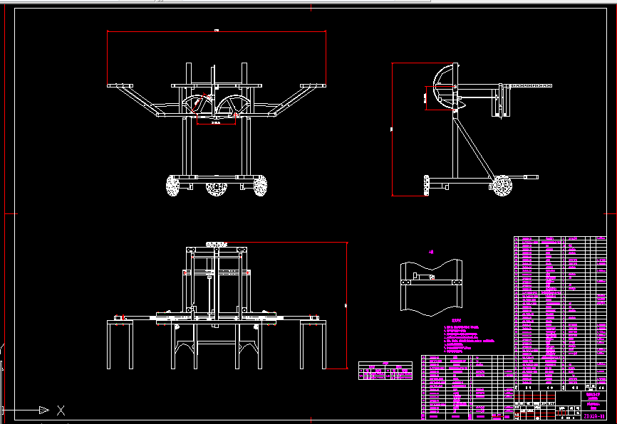 A0131-自动搬运机器人机械部分的设计