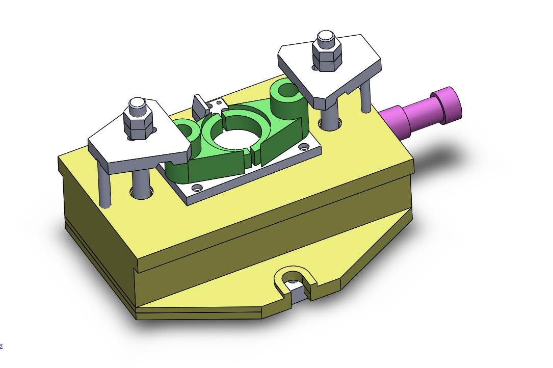 KS72-CA6140车床拨叉[831007]工艺及中间铣断夹具设计-气动[含SW三维图]