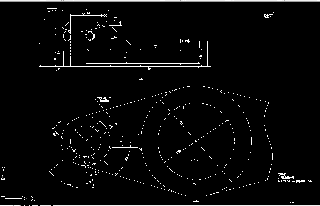V221-CA6140车床拨叉[831008]工艺及铣断双体夹具设计