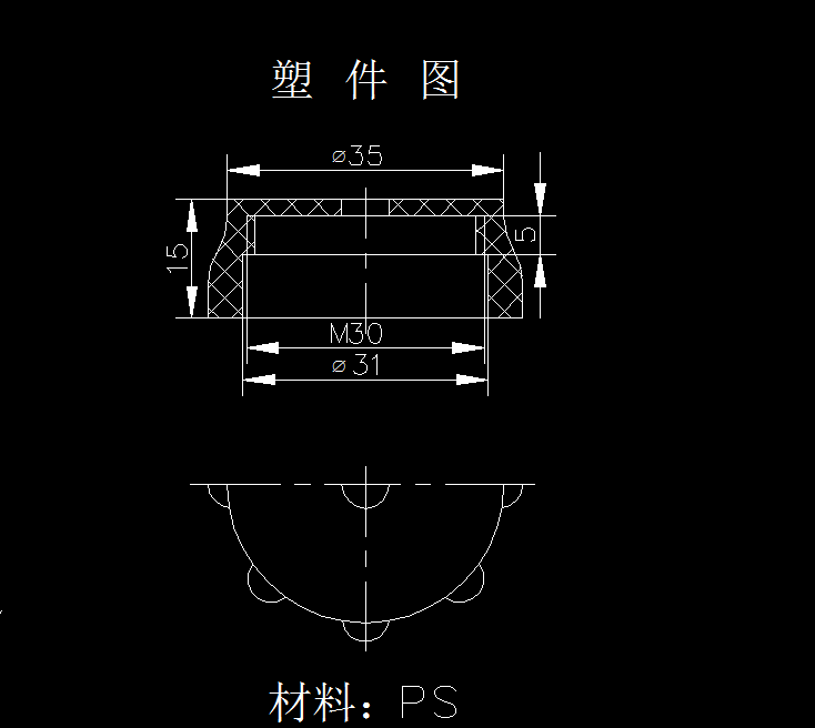 A282-螺纹盖注塑模具设计