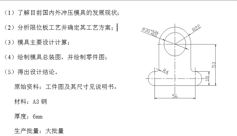 A288-限位板冲压成形工艺与模具设计