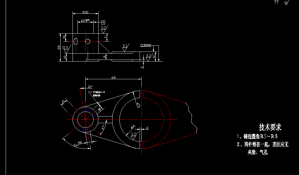 H177-CA6140车床拨叉[831008]工艺及钻2-φ8锥销孔夹具设计
