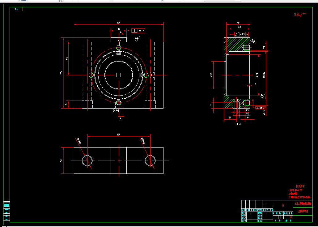 A322-支撑板机械加工工艺及编程