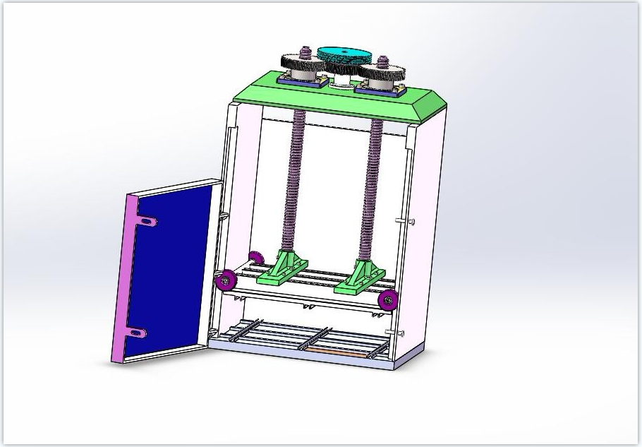 A328-棉花打包机的设计[含SW三维图]