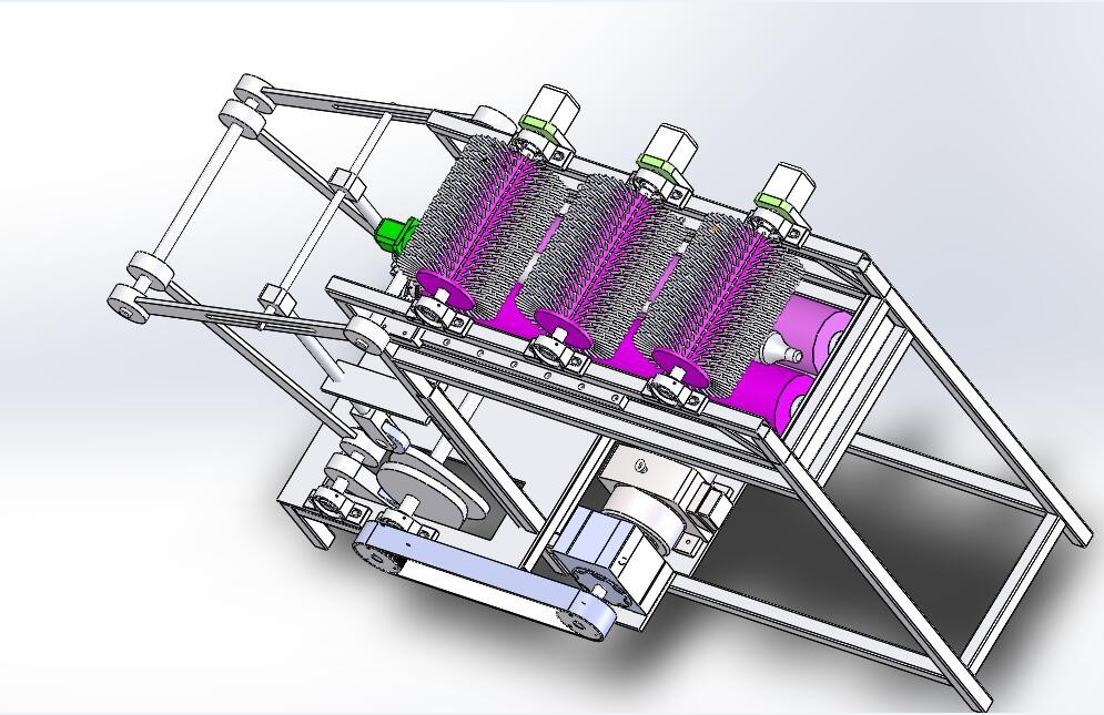 A330-啤酒瓶洗瓶机的设计[含SW三维图]