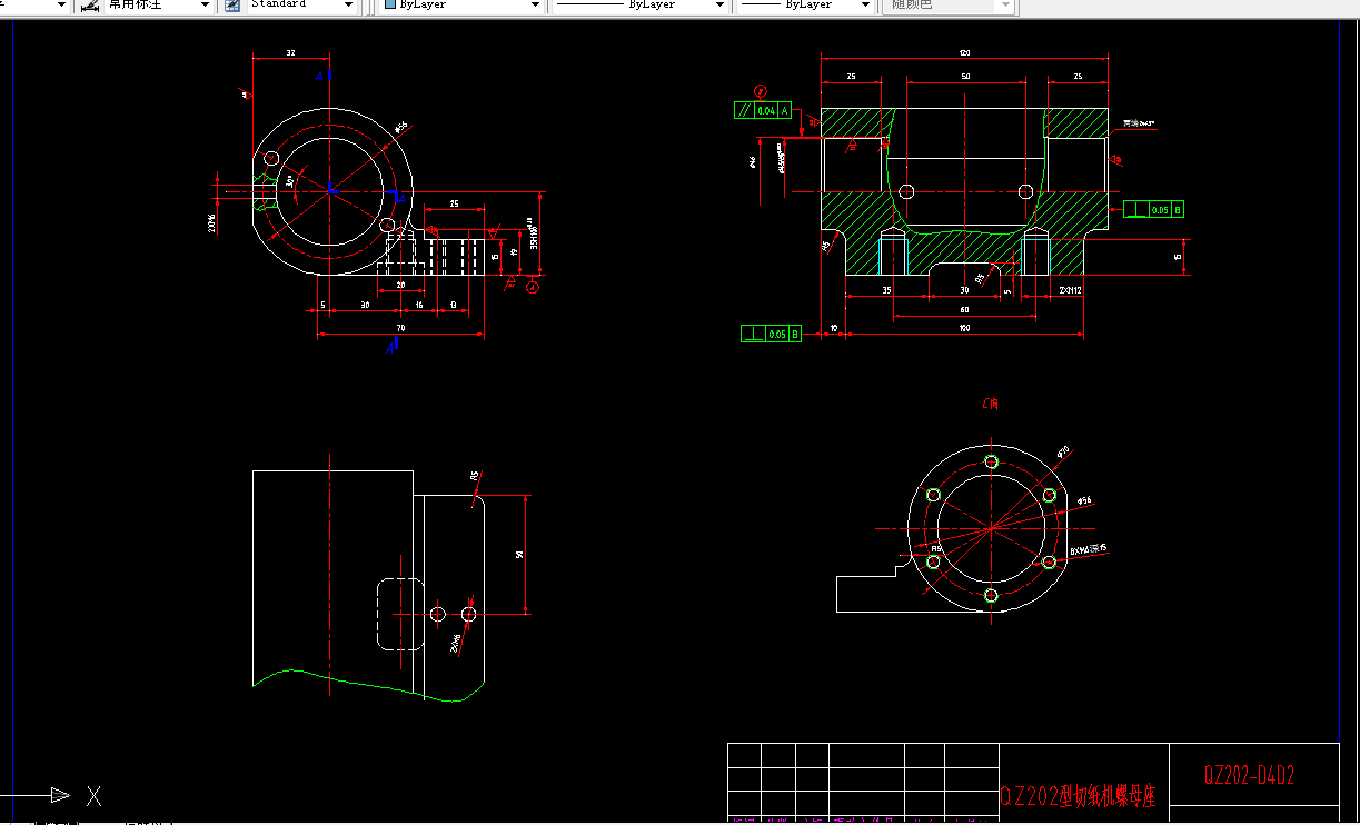 A338-切纸机螺母座加工工艺及编程