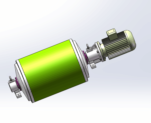 A354-油冷式电动滚筒的设计[含SW三维图]