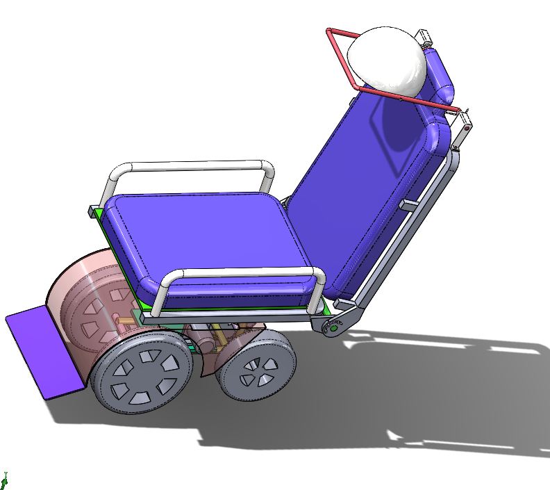 A373-带头罩的躺椅的设计[含SW三维图]