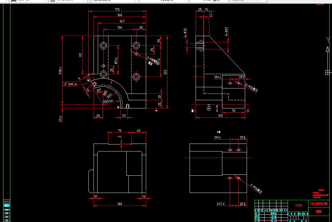 A385-支架机械加工工艺规程及编程