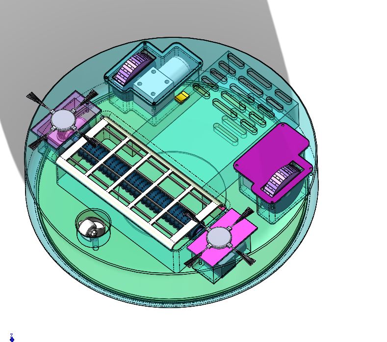 A409-扫地机器人的设计[含三维图]