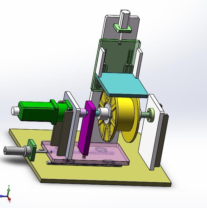 A416-工字轮自动校正机设计[含SW三维图]