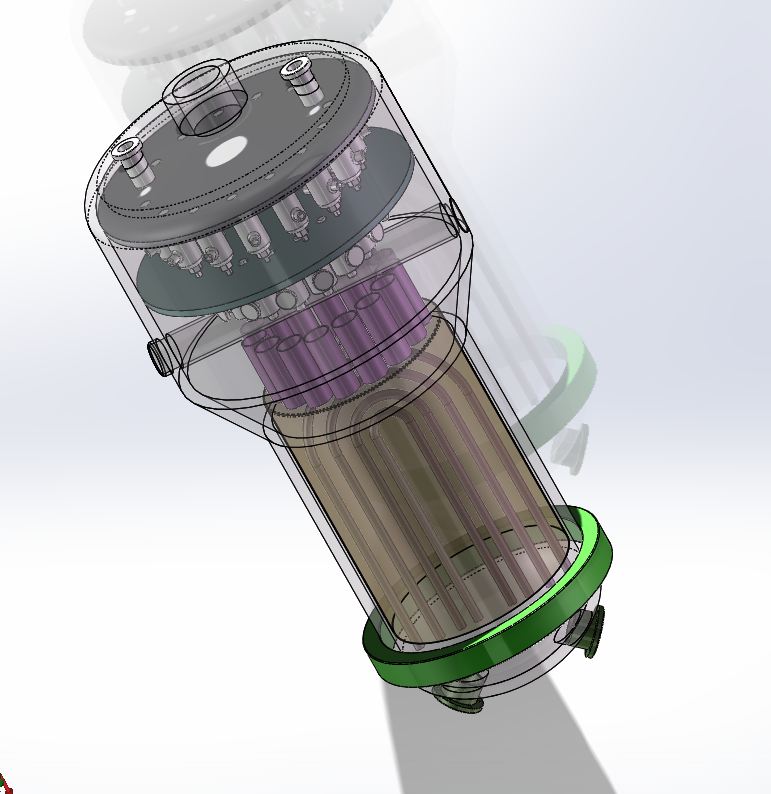 A429-核电站蒸汽发生器传热管束结构设计[含SW三维图]