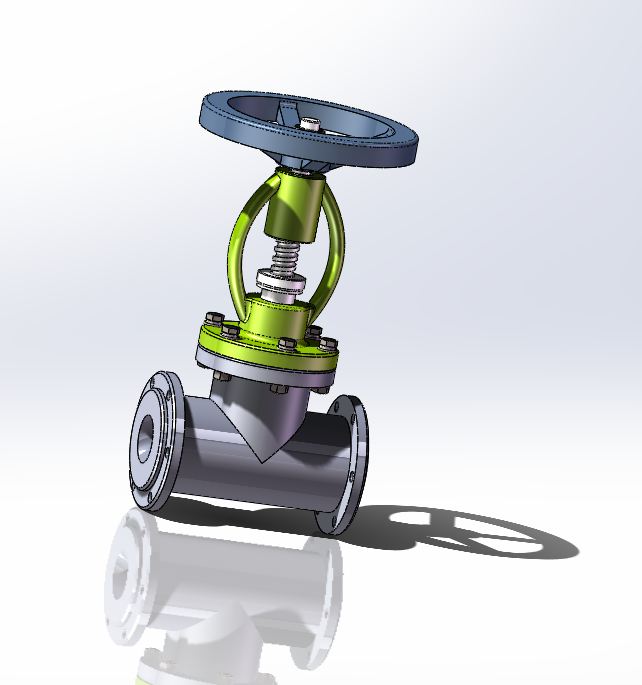 A444-低温截止阀的设计[含SW三维图]