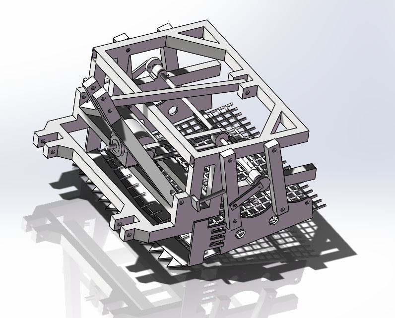 A450-麦冬收割机的设计[含SW三维图]