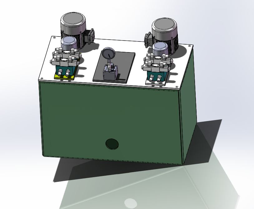 A452-提升绞车液压站的设计[含SW三维图]