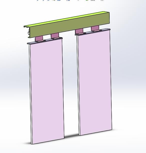 A462-基于单片机的自动门控制系统设计[含SW三维图]