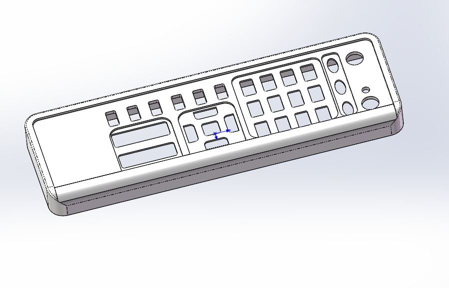 A479-电视遥控器注塑模具设计[含SW三维图]