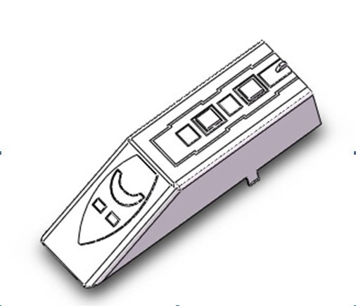 A486-火车头塑料模具设计[含SW三维图]