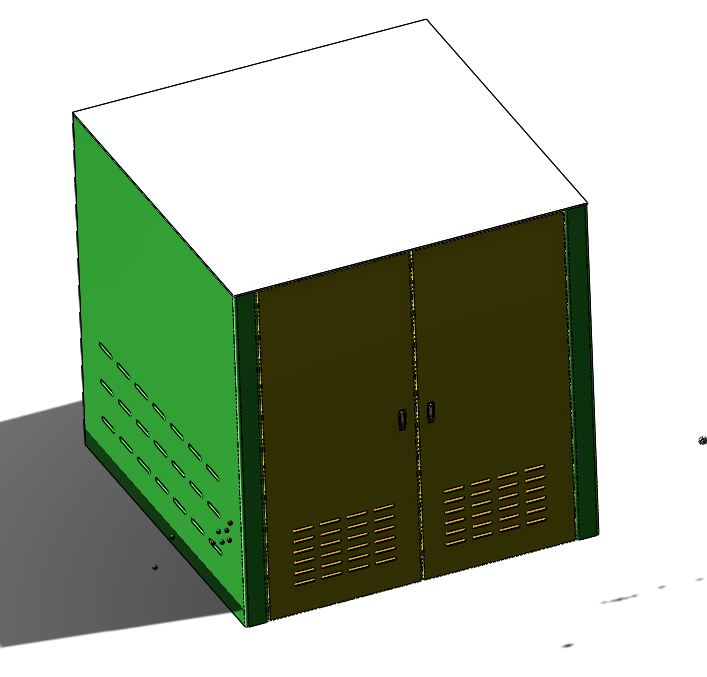 A491-12KV户外箱式环网柜的设计[含SW三维图]