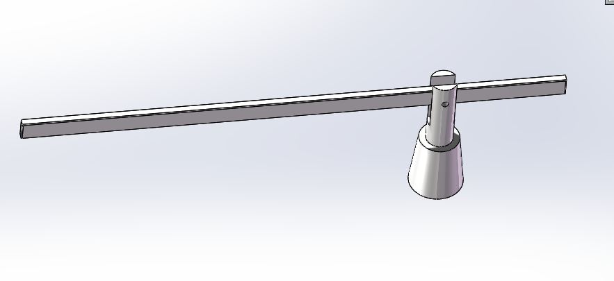 A495-一种采用重物平衡的电动栏杆的设计[含SW三维图]