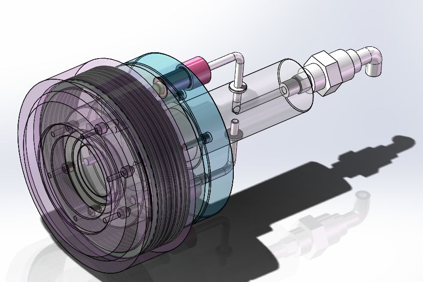 A502-一种新型液压控制多片式摩擦离合器设计[含SW三维图]