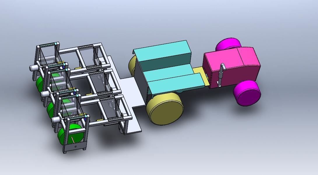 A522-梯形垄整地压实装置结构设计[含SW三维图]