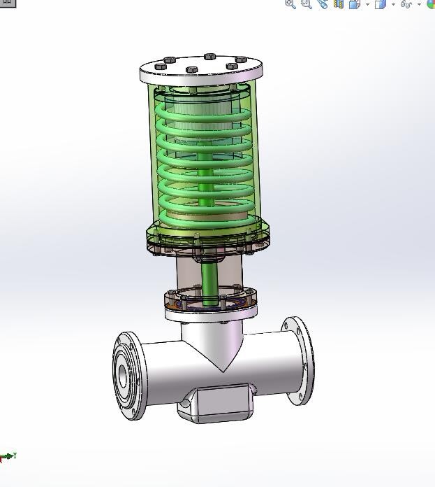 A525-卧式采油树生产主阀设计[含SW三维图]