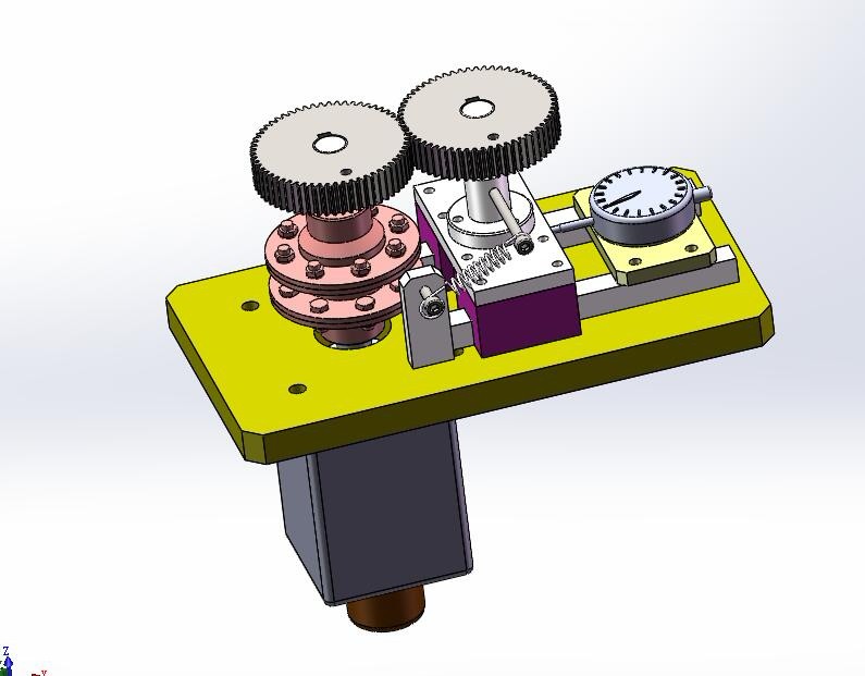 A537-直齿圆柱齿轮误差测量仪设计[含SW三维图]