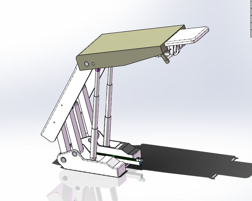 A569-自移式液压支架结构设计[含SW三维图]