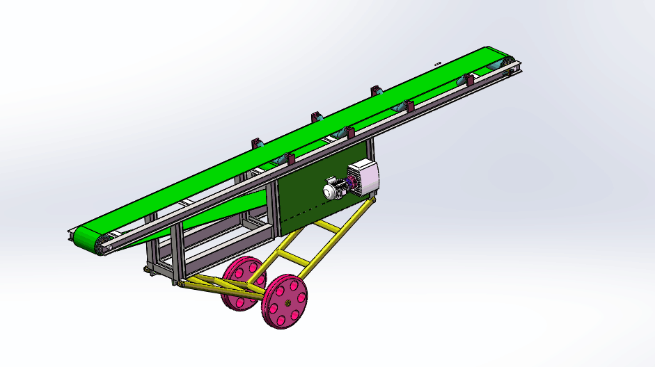 A580-移动带式输送机的设计[含SW三维图]