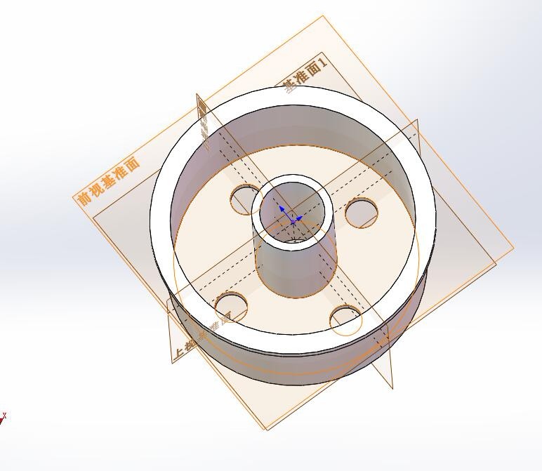 A619-一种塑料端盖注塑模具设计[含SW三维图]