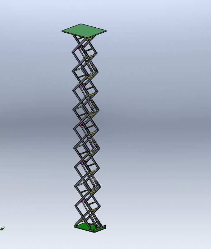 A636-液压升降机的设计[含三维图]