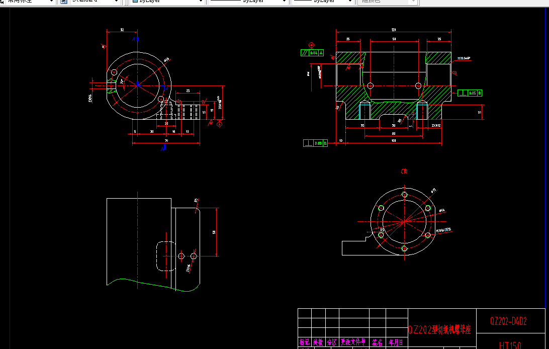 A648-切纸机螺母座加工工艺及编程