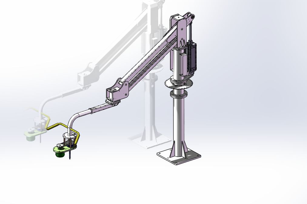 A656-关节式钻床设计[含SW三维图]