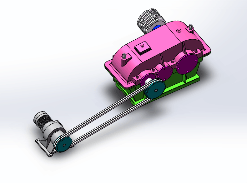 A667-滚齿机传动机构的设计与运动仿真[含SW三维图]
