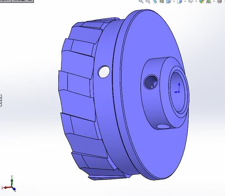 A673-分度盘数控加工工艺及编程
