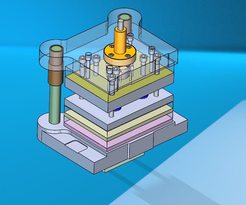 A674-电机定子冲裁工艺及其模具设计[含SW三维图]