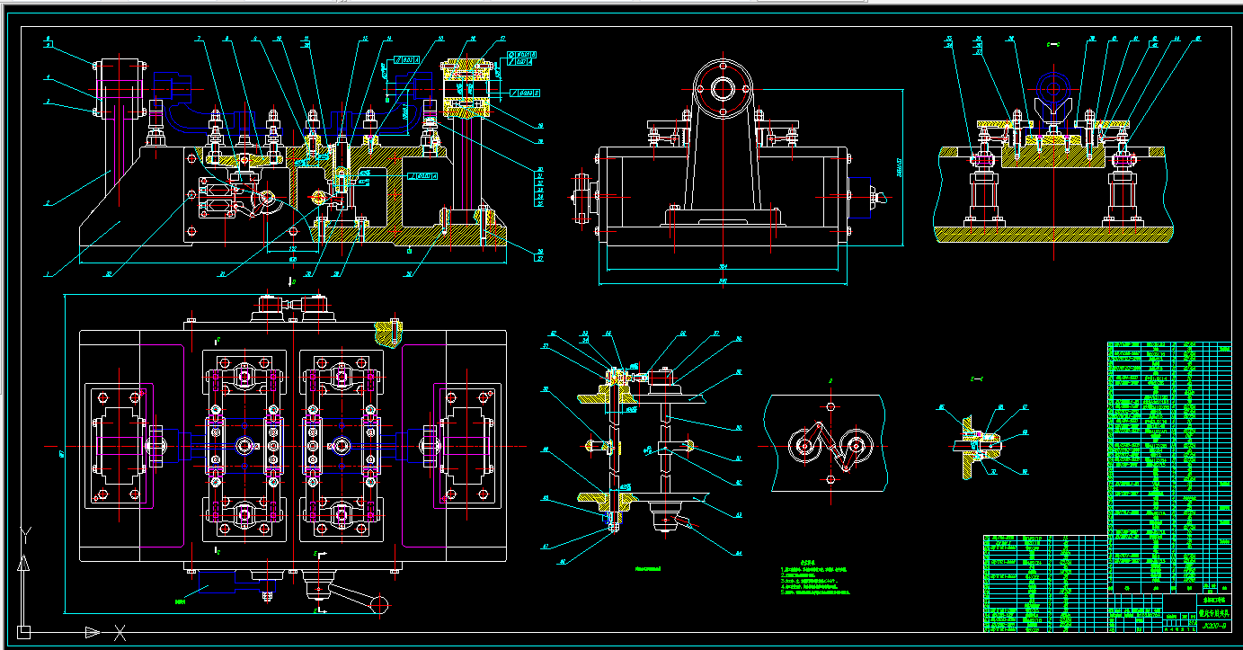 A757-变速左支架镗削夹具设计