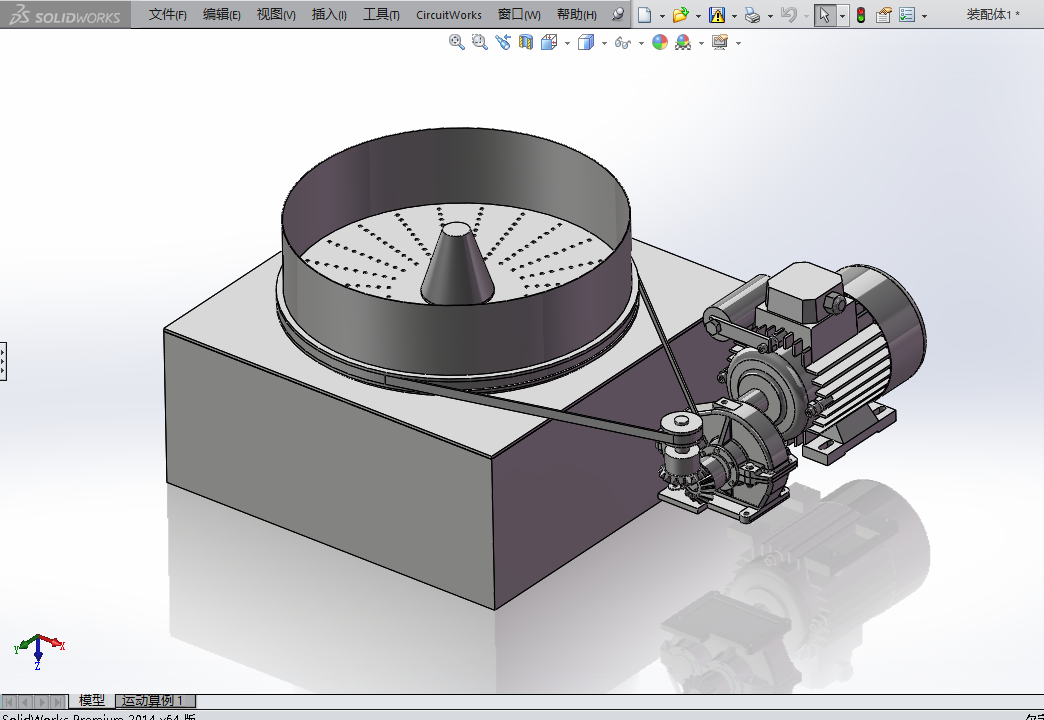 A803-NJP1200型胶囊充填机转塔机构设计[含SW三维图]