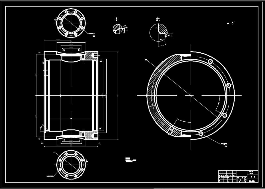 A816-锻钢固定球阀加工工艺及中体螺孔8-M20的钻孔夹具设计