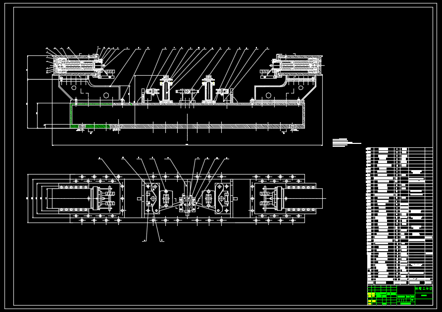 A820-大中型滚动轴承压装机设计