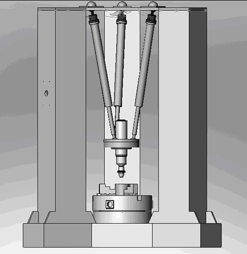 A851-并联机床实验台总体结构设计[含SW三维图]