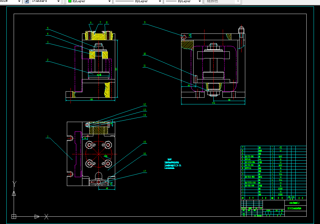 A855-XK5032A螺母座工艺及钻4-M8螺纹孔夹具设计