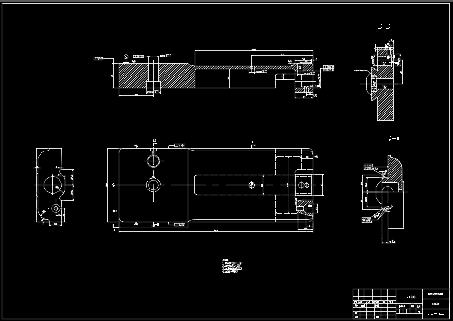 A856-车床小刀架加工工艺及镗孔夹具设计