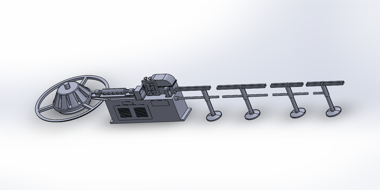 A874B-钢筋调直机设计[含三维图]