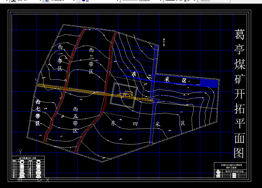 A896采矿工程毕业设计（论文）-葛亭矿0.9Mta新井设计