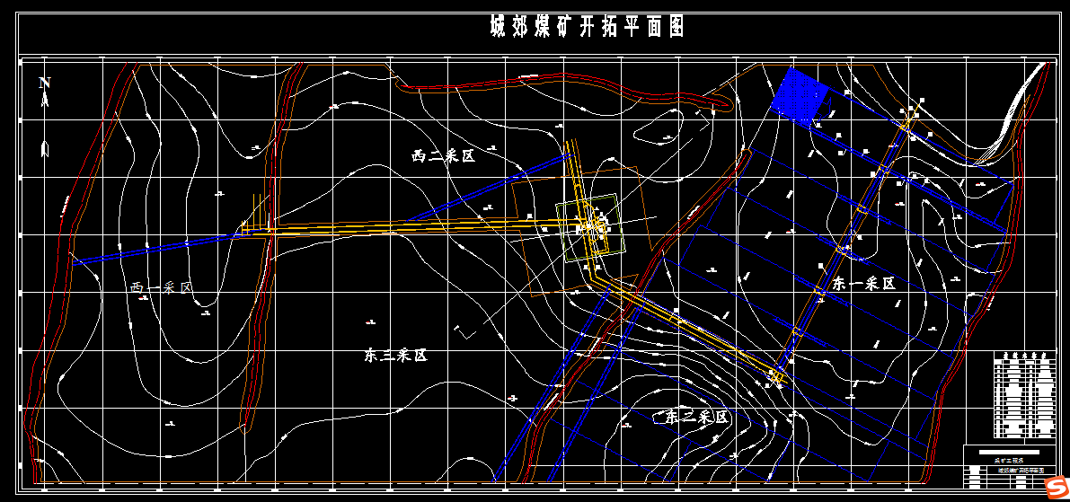 A923采矿工程毕业设计（论文）-城郊矿240万ta新井设计