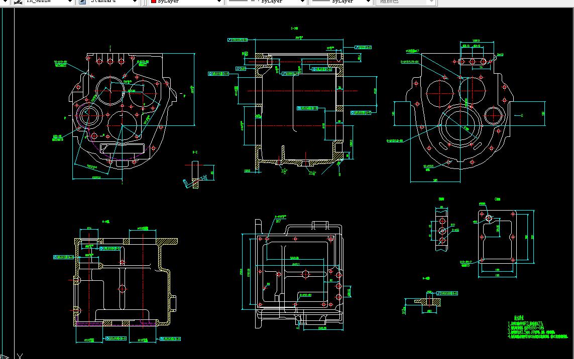 A964-东方红拖拉机变速箱箱体工艺及夹具设计
