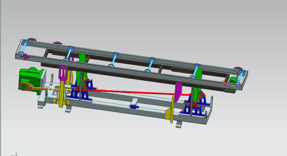 A970-汽车自动线升降机车设计[含三维图]