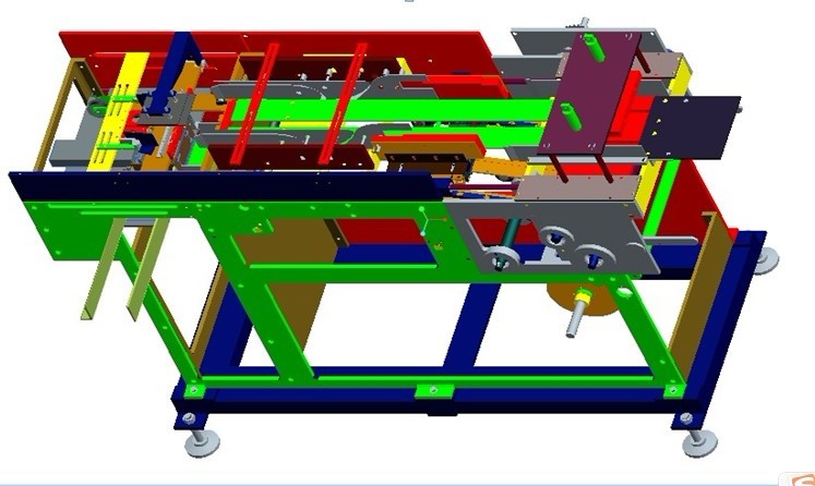 A976-透明膜包装机传动部件设计[含Proe三维图]